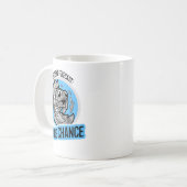 Wochenendvorhersage 100% Chance T-Shirt Kaffeetasse (Vorderseite Links)