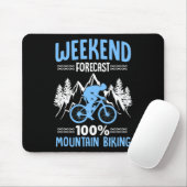 Wochenendvorhersage 100% Mountainbike Mtb Mousepad (Mit Mouse)