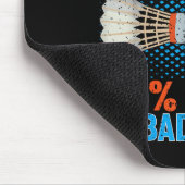 Wochenendvorhersage 100 Prozent Chance auf Badmint Mousepad (Ecke)