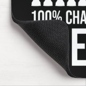 Wochenendvorhersage - 100% Schachchance Mousepad (Ecke)