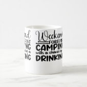 Wochenendvorhersage Camping mit einer Chance auf e Kaffeetasse (Mittel)