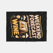 Wochenendvorhersage Glamping mit einer Chance auf Fleecedecke (Vorderseite (Horizontal))