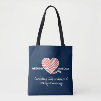 Wochenendvorhersage Häkeln Keine Chance zum Kochen Tasche