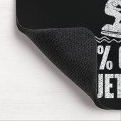 Wochenendvorhersage Jetski fahren - Jetski-Fan-Url Mousepad (Ecke)