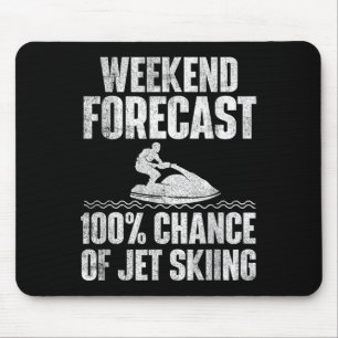 Wochenendvorhersage Jetski fahren - Jetski-Fan-Url Mousepad