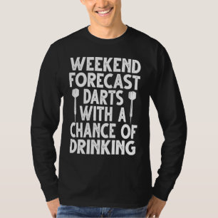 Wochenendvorhersage Pfeile mit der Chance auf Trin T-Shirt