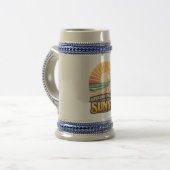 Wochenendvorhersage Sonnig Bierglas (Vorderseite Links)