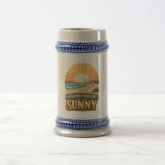 Wochenendvorhersage Sonnig Bierglas (Mittel)