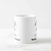 "Wochenendvorhersage: Vertikal" Kaffeetasse (Mittel)