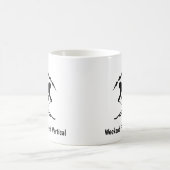 "Wochenendvorhersage: Vertikal" Kaffeetasse (Mittel)