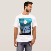 Wochenendvorhersage Zeltlager Feuer T-Shirt (Vorne ganz)