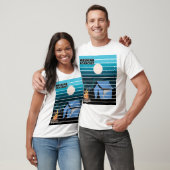 Wochenendvorhersage Zeltlager Feuer T-Shirt (Unisex)