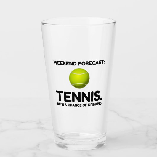 WOCHENENPROGNOSE TENNIS GLAS (Vorderseite)