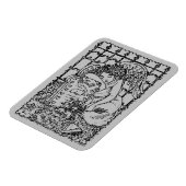 WOCHENGARDISCHE ANGEL, FRIEDHOF MOURNING BEILEID MAGNET (Linke Seite)