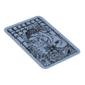 WOCHENGARDISCHE ANGEL, FRIEDHOF MOURNING BEILEID MAGNET (Rechte Seite)