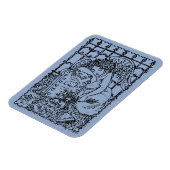 WOCHENGARDISCHE ANGEL, FRIEDHOF MOURNING BEILEID MAGNET (Linke Seite)