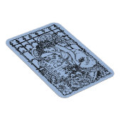 WOCHENGARDISCHE ANGEL, FRIEDHOF, TIEFESTES BEILEID MAGNET (Rechte Seite)