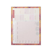 Wochenmagazin Herbst Retro Notizblock (Rotiert)