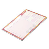 Wochenmagazin Herbst Retro Notizblock (angewinkelt)