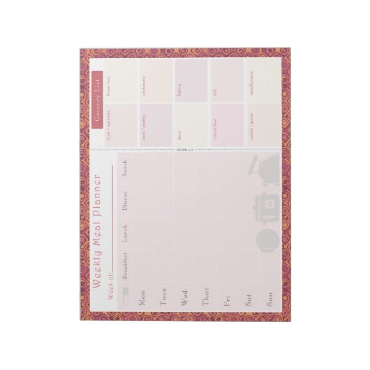 Wochenmagazin Notizblock (Rotiert)