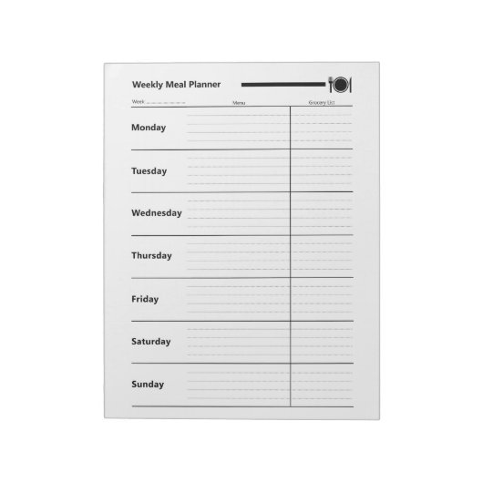 Wochenmagazin Notizblock (Rotiert)