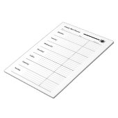 Wochenmagazin Notizblock (angewinkelt)