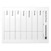 Wochenmagazin Notizblock (Vorderseite)