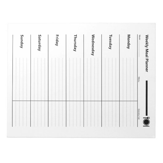 Wochenmagazin Notizblock (Vorderseite)