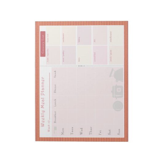 Wochenmagazin Notizblock (Rotiert)