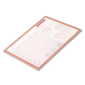 Wochenmagazin Notizblock (angewinkelt)