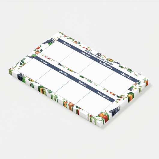 Wochenmagazin Post-it Klebezettel (angewinkelt)