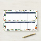 Wochenmagazin Post-it Klebezettel (Auf Schreibtisch)