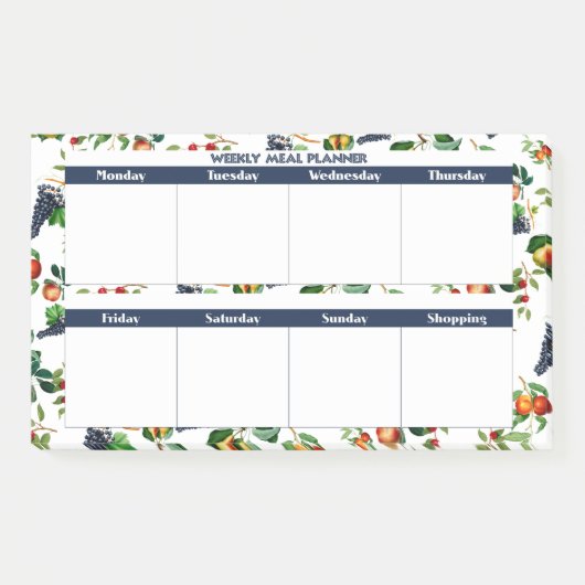 Wochenmagazin Post-it Klebezettel (Vorderseite)