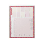 Wochenmahlplaner Sommerwelle Notizblock (Rotiert)