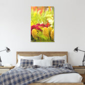 Wochenmarkt für Obst und Gemüse. Leinwanddruck (Insitu (Schlafzimmer))