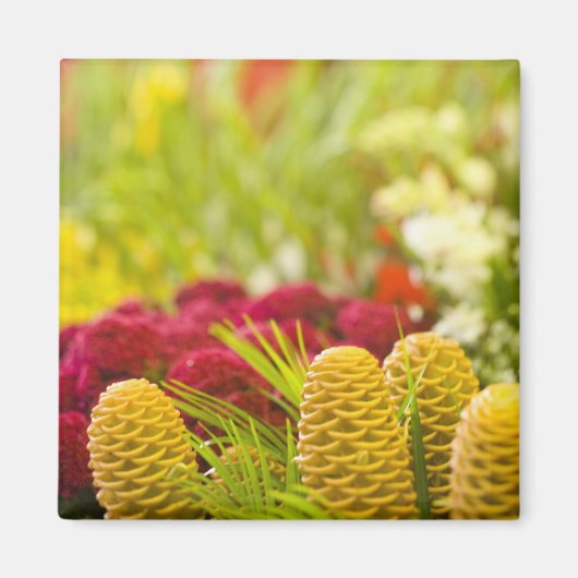 Wochenmarkt für Obst und Gemüse. Magnet (Vorne)