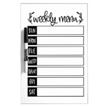Wochenmenü