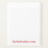 Wochenmonatsplaner Planer (Rückseite)