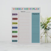 Wochenplan (Stehend Vorderseite)