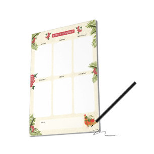 Wochenplan Notizblock