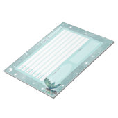 Wochenplaner Aquamarine Fee Kunst Notizblock (angewinkelt)