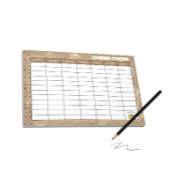 Wochenplaner für Kaffeeliebhaber Notizblock