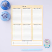 Wochenplaner | Liste der nicht aktualisierten Funk Flyer (Einzeln)