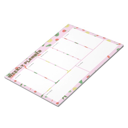 Wochenplaner Notizblock (angewinkelt)