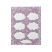 Wochenplaner Notizblock (Rotiert)