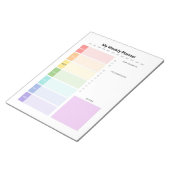 Wochenplaner Notizblock (angewinkelt)