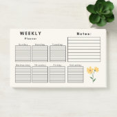 WOCHENPLANER POST-IT KLEBEZETTEL (Büro)