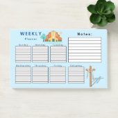 WOCHENPLANER POST-IT KLEBEZETTEL (Büro)