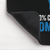 Wochenprognose: 100% Chance auf Badminton Funny Mo Mousepad (Ecke)