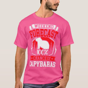 Wochenprognose: 100 Chance auf Capybaras T-Shirt